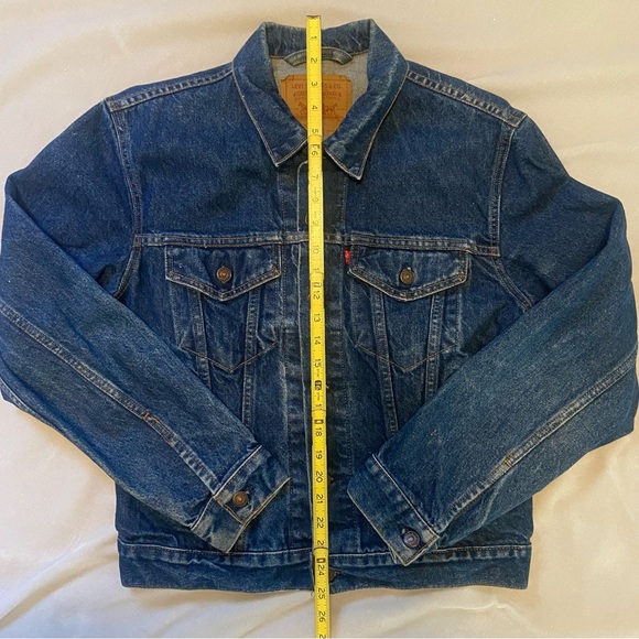 Vintage Levi's 70506  Denim Trucker Jacket - Picture 7 of 11